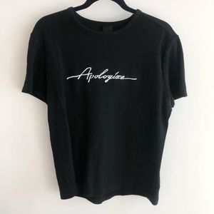 H&M Men’s Apologize Graphic Tee